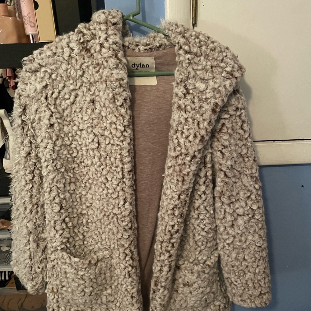 Dylan luxury fuzzy jacket
